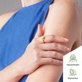 Foto von Adjustable ring with stone • 8mm