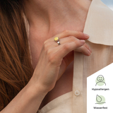 Foto von Verstellbarer Ring mit Stein • 8mm