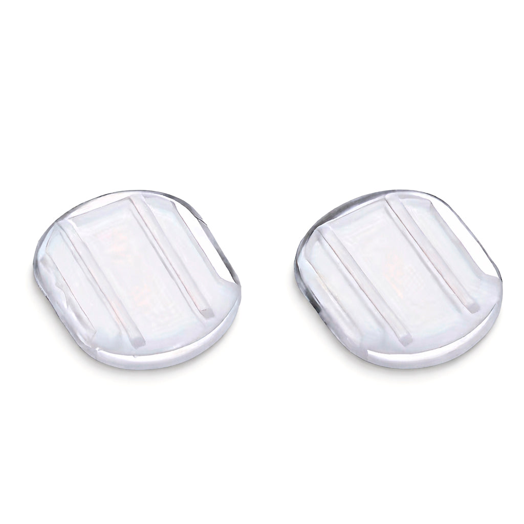 Foto von Polster für Ohrclips aus Silikon ohne Drücken