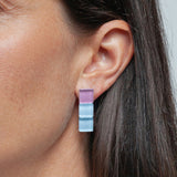 Foto von Geometrische Clips Ohrringe