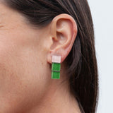 Foto von Geometrische Clips Ohrringe