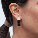 Foto von Geometrische Clips Ohrringe