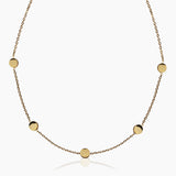 Kurze Kette mit Plättchen • verstellbar Kurze Kette mit Plättchen • verstellbar