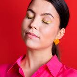 Foto von Statement glass earrings • 20mm