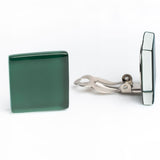 Statement Clip Ohrringe aus Glas • 20mm Statement Clip Ohrringe aus Glas • 20mm