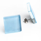 Statement Ohrringe aus Glas • 20mm Statement Ohrringe aus Glas • 20mm
