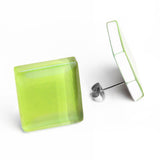 Statement Ohrringe aus Glas • 20mm Statement Ohrringe aus Glas • 20mm