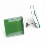 Statement Ohrringe aus Glas • 20mm Statement Ohrringe aus Glas • 20mm