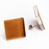 Statement Ohrringe aus Glas • 20mm Statement Ohrringe aus Glas • 20mm