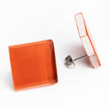 Statement Ohrringe aus Glas • 20mm Statement Ohrringe aus Glas • 20mm