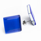 Statement Ohrringe aus Glas • 20mm Statement Ohrringe aus Glas • 20mm
