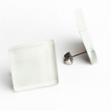 Statement Ohrringe aus Glas • 20mm Statement Ohrringe aus Glas • 20mm