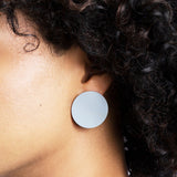 Foto von Round statement earrings • 30mm