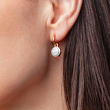 Foto von Hoop earrings with pendants • Mix & Match earrings • 12mm