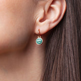 Foto von Hoop earrings with pendants • Mix & Match earrings • 12mm