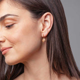 Foto von Hoop earrings with pendants • Mix & Match earrings • 12mm