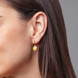 Foto von Hoop earrings with pendants • Mix & Match earrings • 12mm