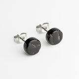 Glasohrstecker in Perlmuttoptik • 8mm Glasohrstecker in Perlmuttoptik • 8mm