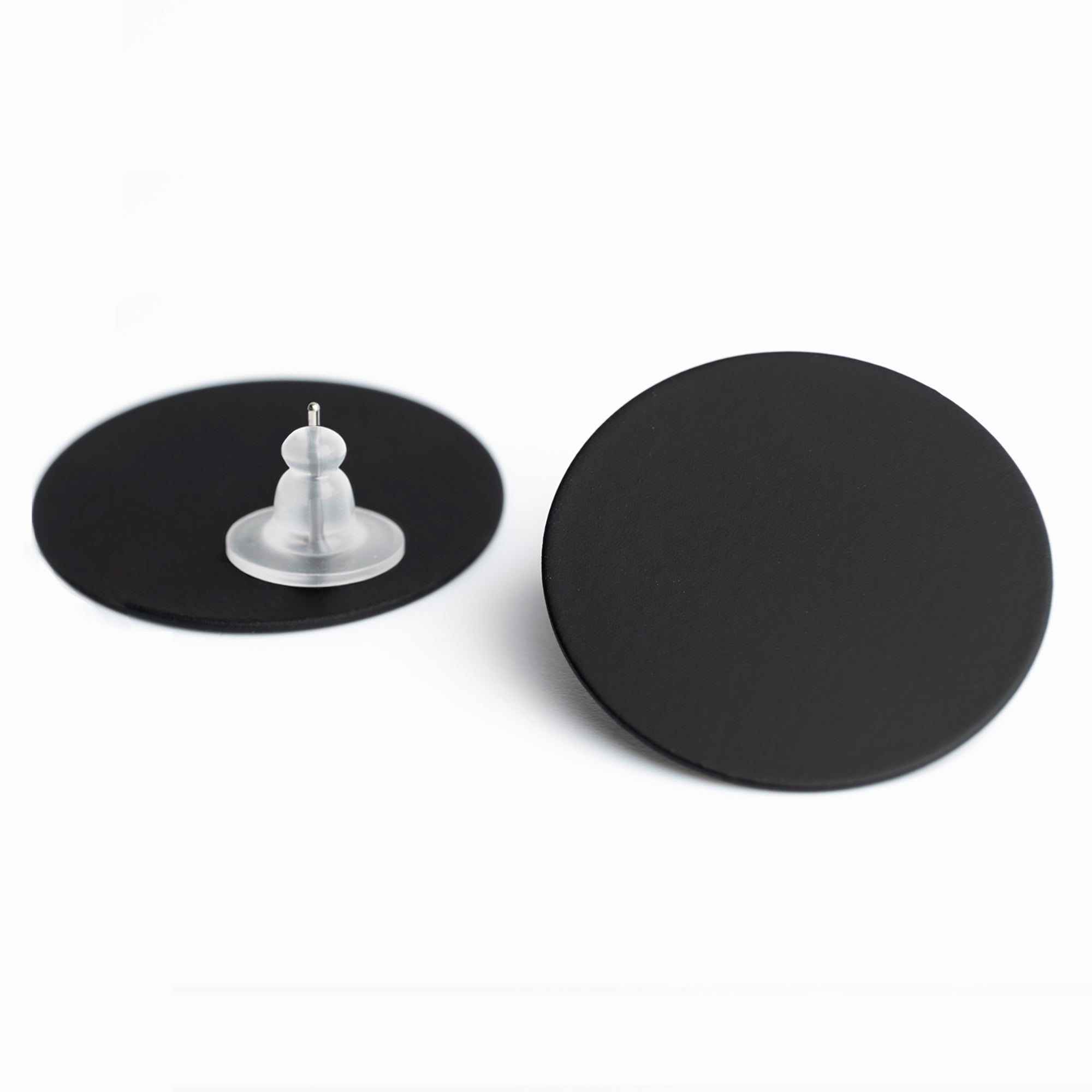 Foto von Silikon Stopper für Ohrstecker mit Platte