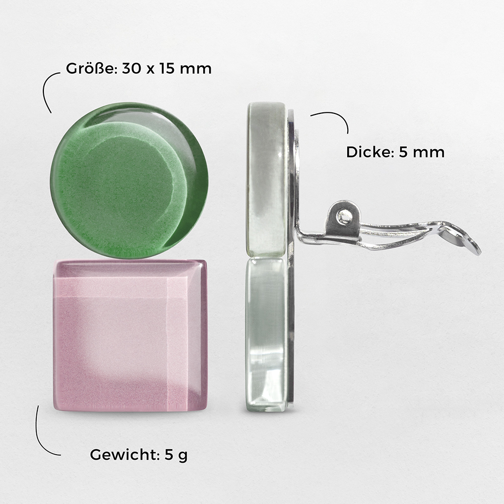 Foto von Geometric Clip Earrings