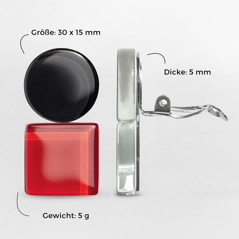 Foto von Geometric Clip Earrings