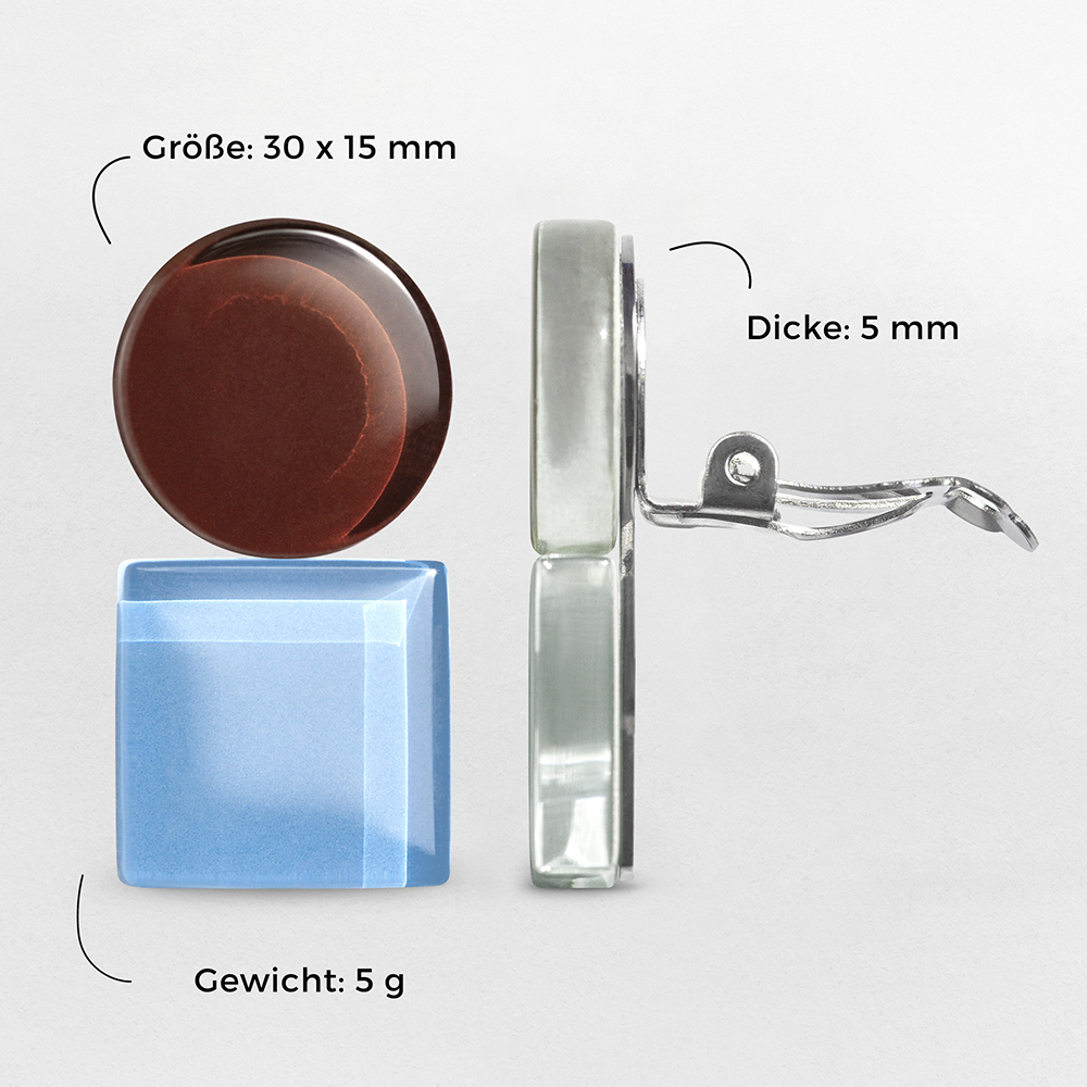 Foto von Geometric Clip Earrings