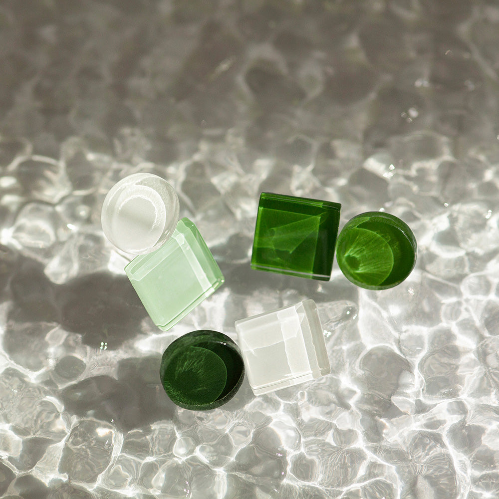 Foto von Geometrische Clip Ohrringe