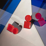 Foto von Geometrische Statement Ohrringe Foto von Geometrische Statement Ohrringe