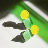 Foto von Geometrische Statement Ohrringe Foto von Geometrische Statement Ohrringe