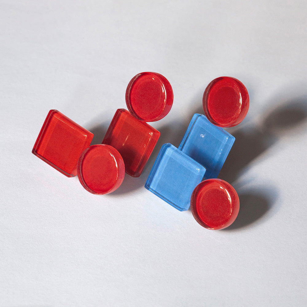 Foto von Geometrische Clip Ohrringe