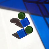 Foto von Geometrische Clip Ohrringe