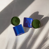 Foto von Geometrische Statement Ohrringe
