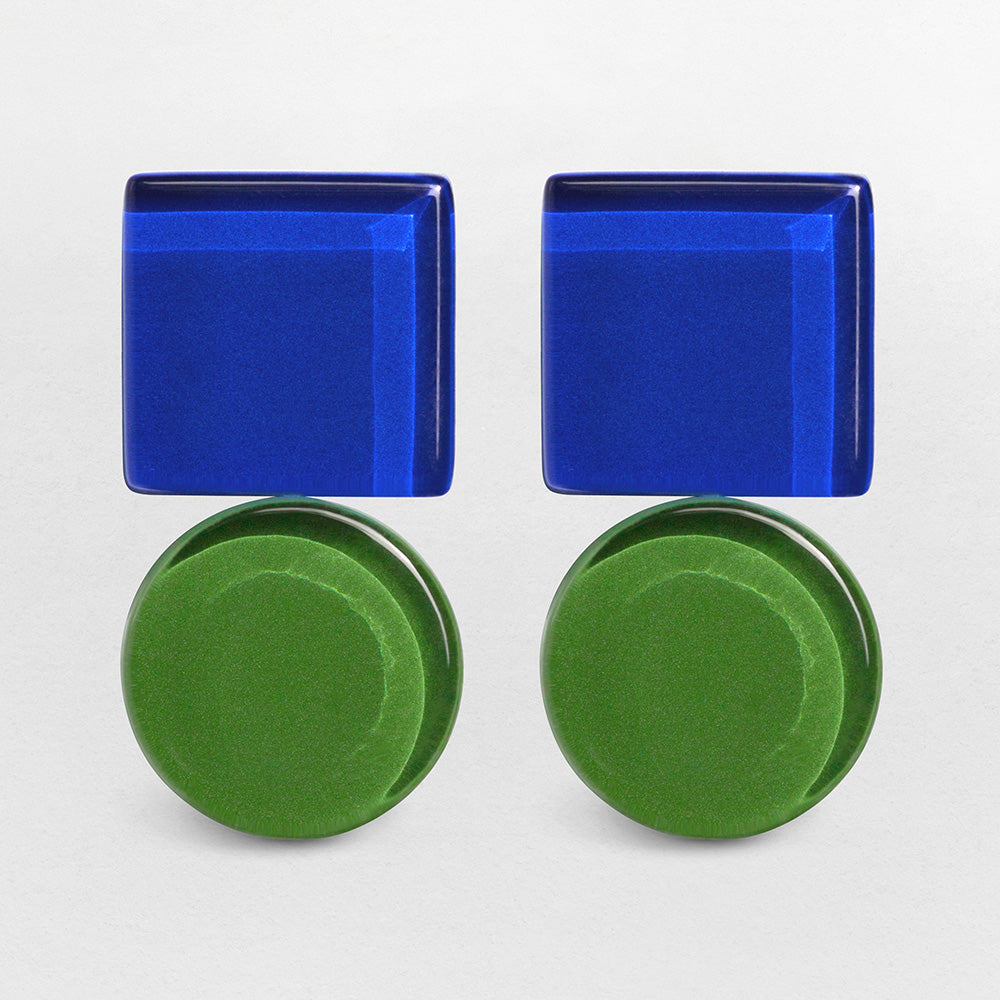 Geometrische Statement Ohrringe