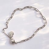 Foto von Filigranes Gliederarmband Edelstahl • verstellbar Foto von Filigranes Gliederarmband Edelstahl • verstellbar