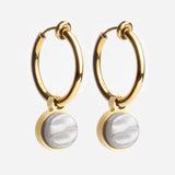 Ohrclip Creolen mit Einhänger • Mix & Match Ohrclips • 18mm Ohrclip Creolen mit Einhänger • Mix & Match Ohrclips • 18mm