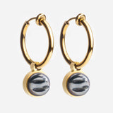 Ohrclip Creolen mit Einhänger • Mix & Match Ohrclips • 18mm Ohrclip Creolen mit Einhänger • Mix & Match Ohrclips • 18mm