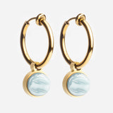 Ohrclip Creolen mit Einhänger • Mix & Match Ohrclips • 18mm Ohrclip Creolen mit Einhänger • Mix & Match Ohrclips • 18mm