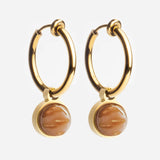 Ohrclip Creolen mit Einhänger • Mix & Match Ohrclips • 18mm Ohrclip Creolen mit Einhänger • Mix & Match Ohrclips • 18mm