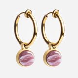 Ohrclip Creolen mit Einhänger • Mix & Match Ohrclips • 18mm Ohrclip Creolen mit Einhänger • Mix & Match Ohrclips • 18mm