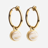 Ohrclip Creolen mit Einhänger • Mix & Match Ohrclips • 18mm Ohrclip Creolen mit Einhänger • Mix & Match Ohrclips • 18mm
