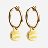 Ohrclip Creolen mit Einhänger • Mix & Match Ohrclips • 18mm Ohrclip Creolen mit Einhänger • Mix & Match Ohrclips • 18mm