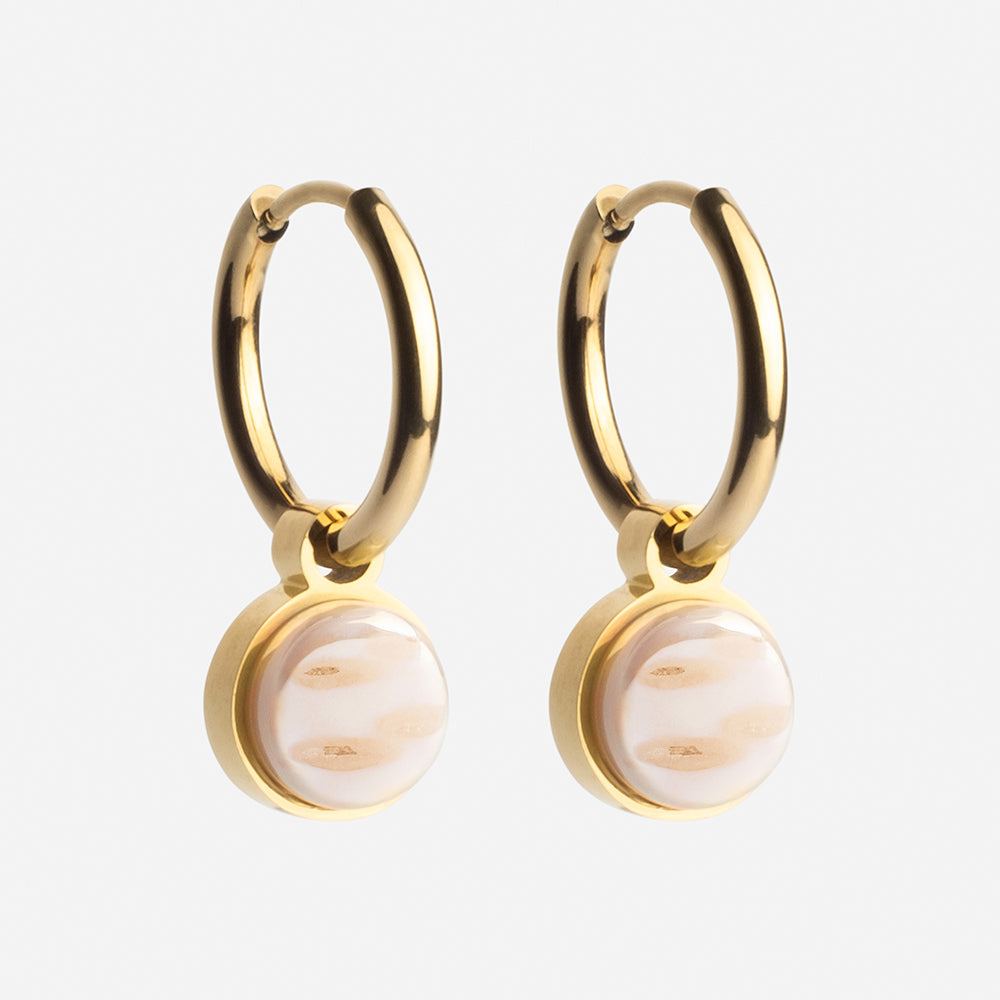 Creolen mit Charms  • Mix & Match Ohrringe • 16mm