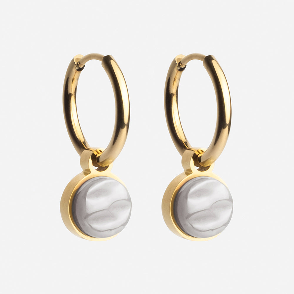 Creolen mit Charms  • Mix & Match Ohrringe • 16mm
