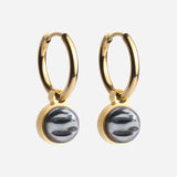 Creolen mit Charms  • Mix & Match Ohrringe • 16mm Creolen mit Charms  • Mix & Match Ohrringe • 16mm