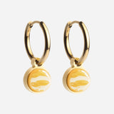 Creolen mit Charms  • Mix & Match Ohrringe • 16mm Creolen mit Charms  • Mix & Match Ohrringe • 16mm