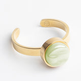 Verstellbarer Ring mit Stein • 8mm Verstellbarer Ring mit Stein • 8mm
