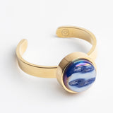 Verstellbarer Ring mit Stein • 8mm Verstellbarer Ring mit Stein • 8mm