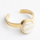 Verstellbarer Ring mit Stein • 8mm Verstellbarer Ring mit Stein • 8mm