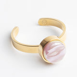 Verstellbarer Ring mit Stein • 8mm Verstellbarer Ring mit Stein • 8mm