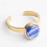 Verstellbarer Ring mit Stein • 8mm Verstellbarer Ring mit Stein • 8mm